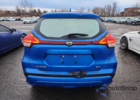 2022 Nissan Kicks Sv from USA, damaged, VIN 3N1CP5CV3NL494106